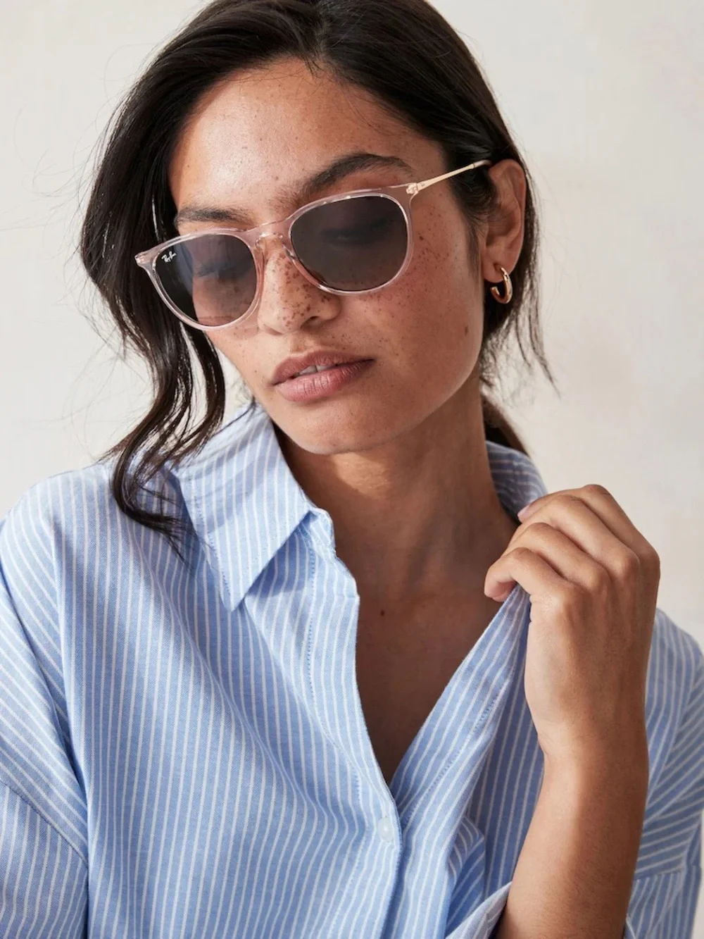 Ray-Ban Erica rb4171 Women’s Sunglasses 6742/11 transparent pink light